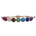 Pulsera 7 chakras con hilo natural