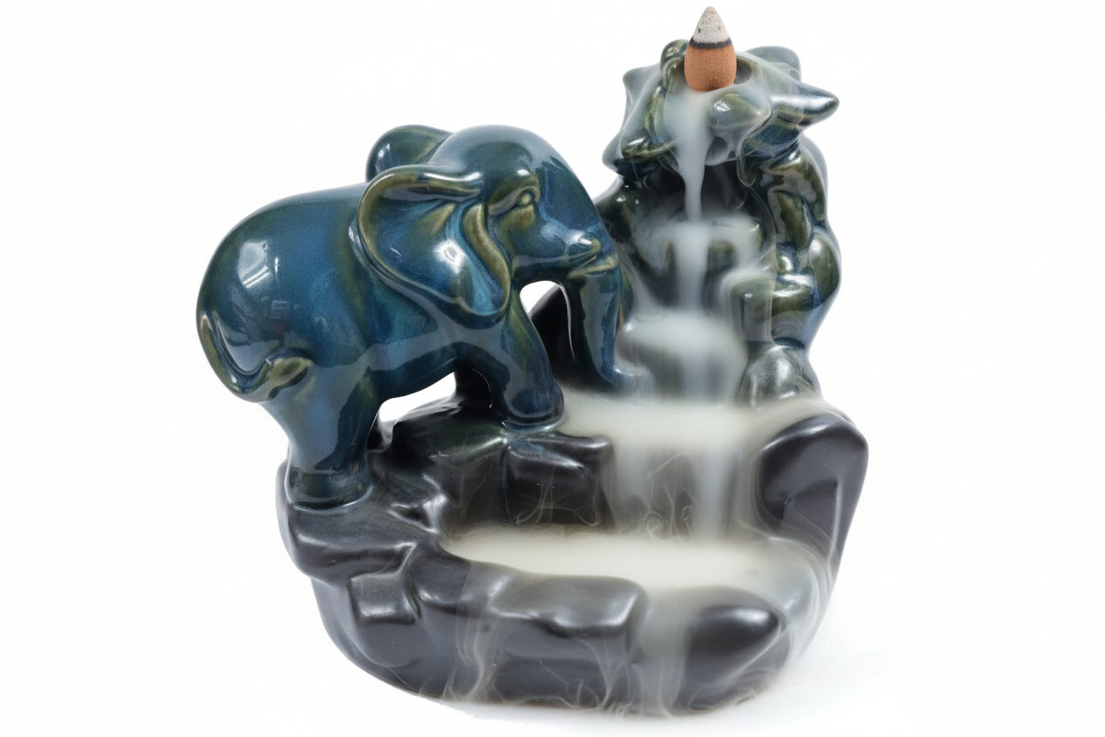 Porta incienso elefante