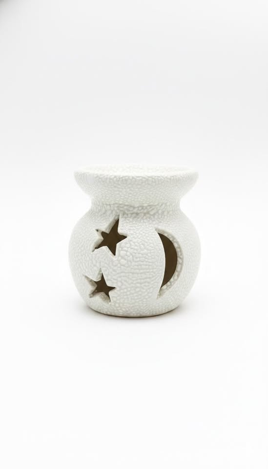 Quemador de Esencias con Estrellas y Luna