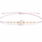 Pulsera de Amatista Corazón