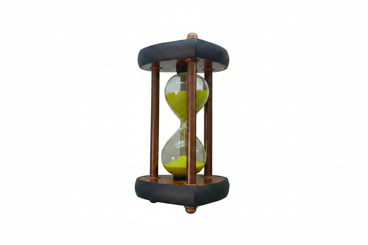 Reloj de Arena Madera & Vidrio