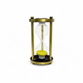 Reloj de Arena Modelo París de Metal y Vidrio – 5 Minutos