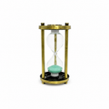 Reloj de Arena Modelo París de Metal y Vidrio – 5 Minutos