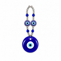 Colgante de Ojo Turco Azul con Doble Protección