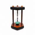 Reloj de Arena de Madera y Vidrio – 5 Minutos