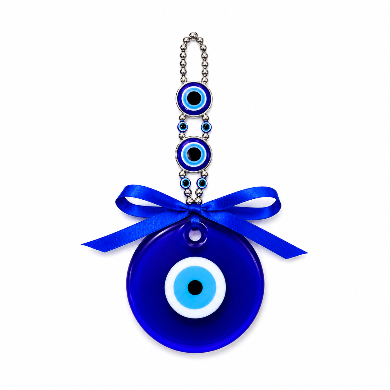 Colgante Ojo Turco Grande para Protección y Buena Fortuna