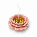 Porta Incienso para Conos Flor de Loto Rosado