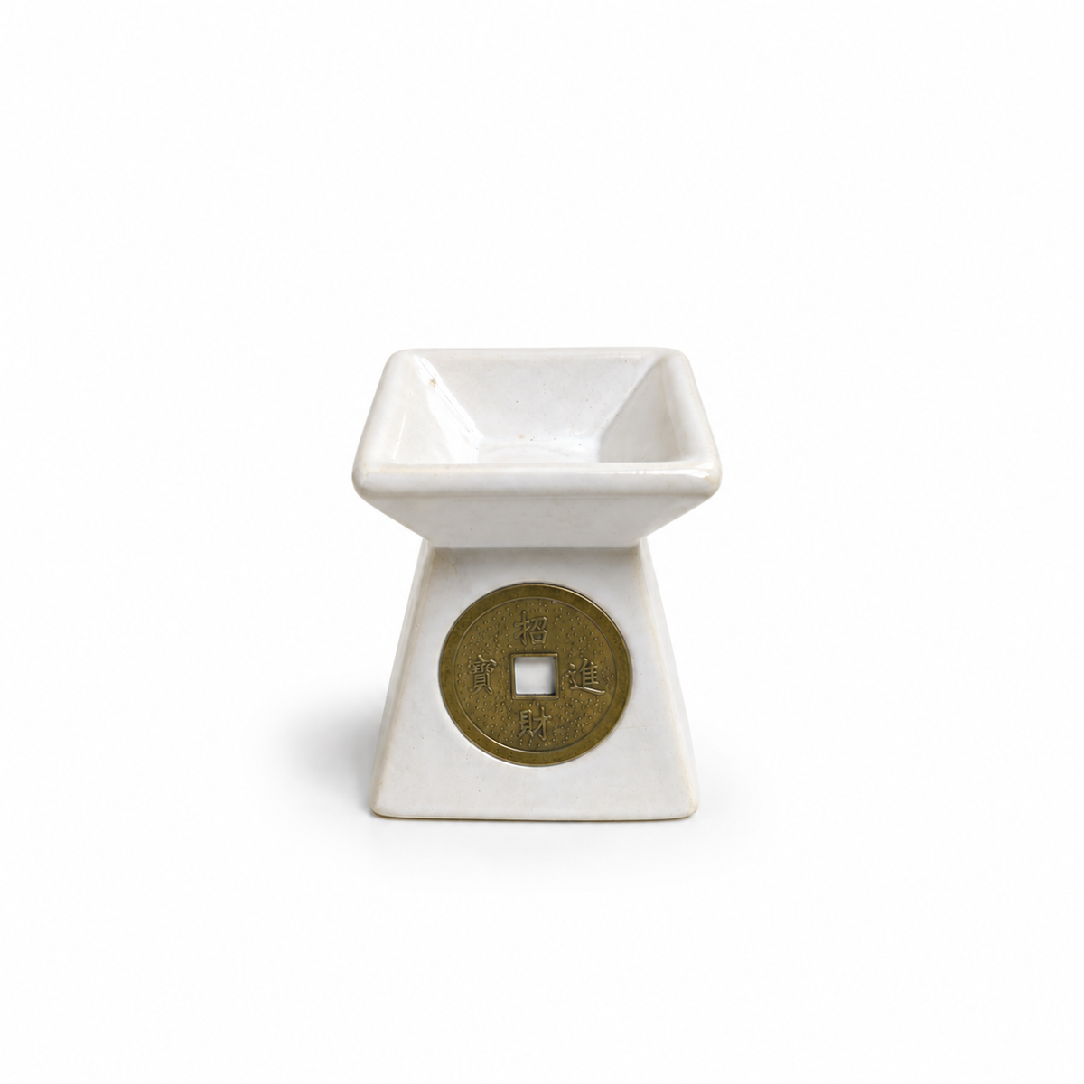 Quemador de Esencias con Moneda China de la Prosperidad – 7.5 cm