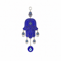 Colgante Mano de Hamsa con Ojo Turco Azul