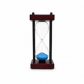 Reloj de Arena de Madera y Vidrio de 20 Minutos