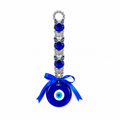 Colgante de Búhos con Ojo Turco para Protección y Sabiduría