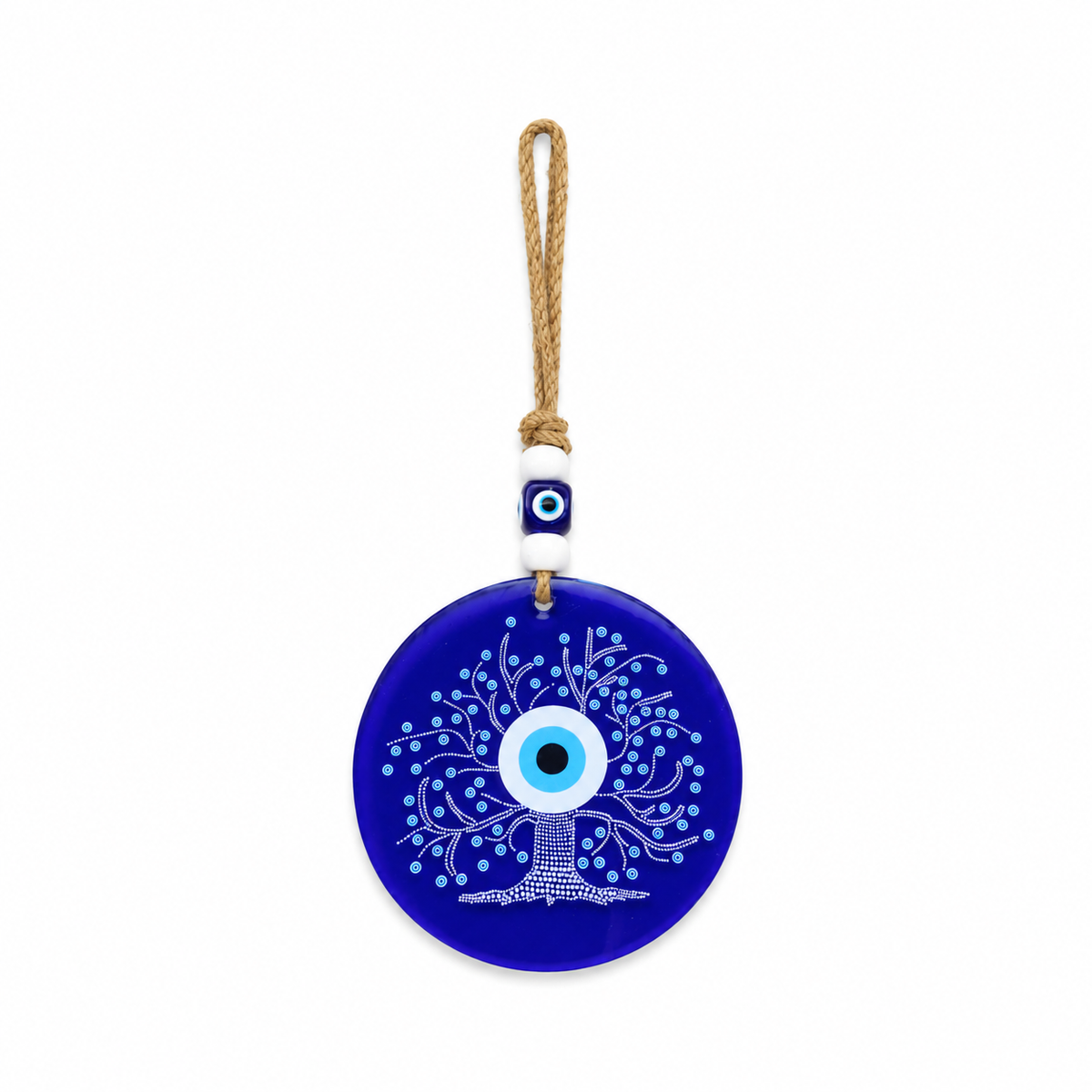 Colgante de Ojo Turco con Árbol de la Vida para Protección