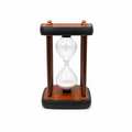 Reloj de Arena de Madera y Vidrio – 10 Minutos