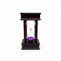 Reloj de Arena de Madera y Vidrio – 5 Minutos