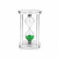 Reloj de Arena de Vidrio con Diseño de Hipopótamo – 10 Minutos