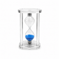 Reloj de Arena de Vidrio con Diseño de Hipopótamo – 10 Minutos