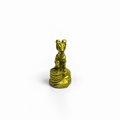 Mini Figura de Cabra Dorada 3.5 cm – Prosperidad y Abundancia