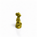 Figura de Cabra Dorada sobre Lingotes 4.5 cm – Prosperidad y Abundancia