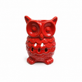 Quemador de Esencias Búho Rojo – 12 cm