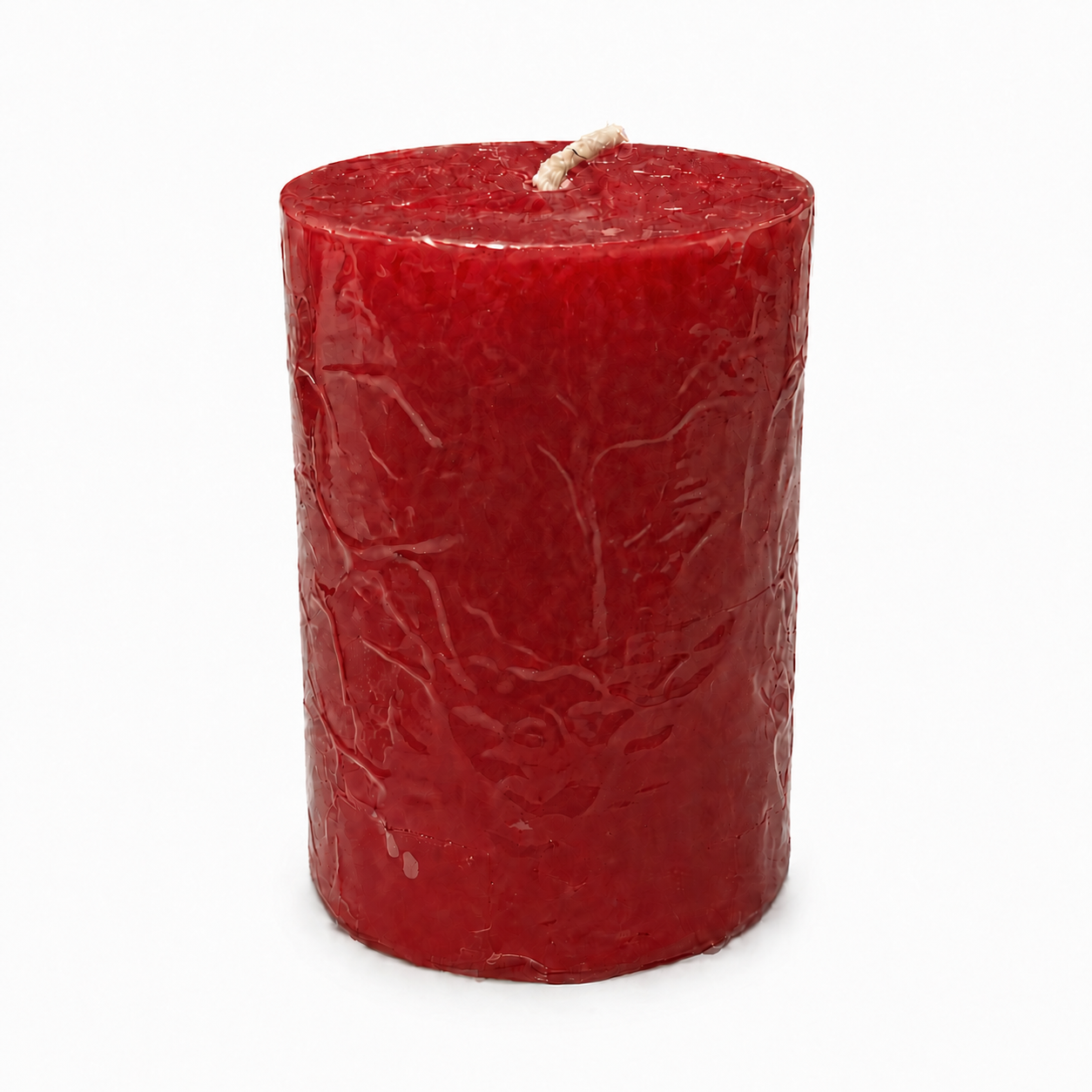 Vela Roja Mediana de 130 gr