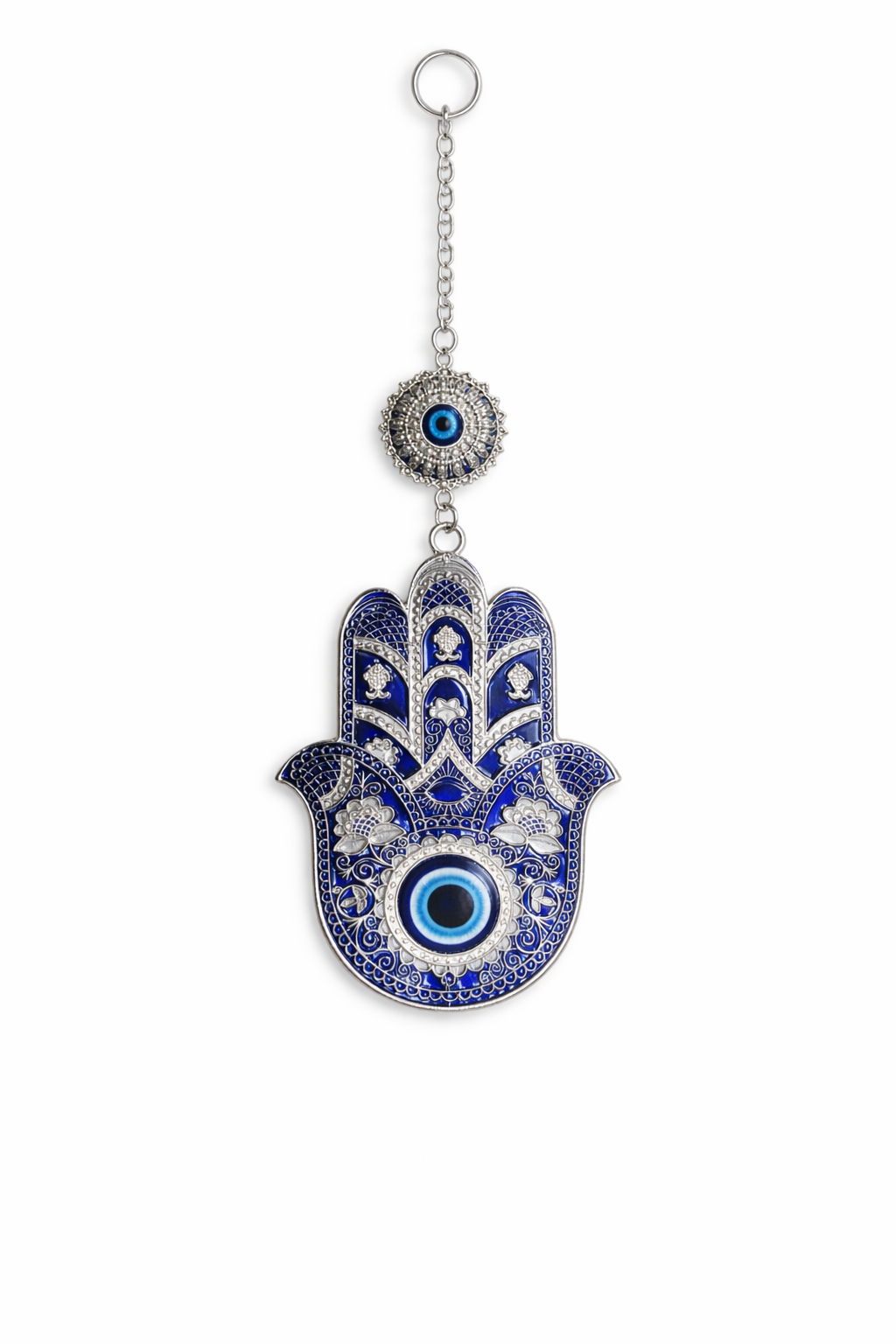 Mano Hamsa Ojo Turco con Rueda