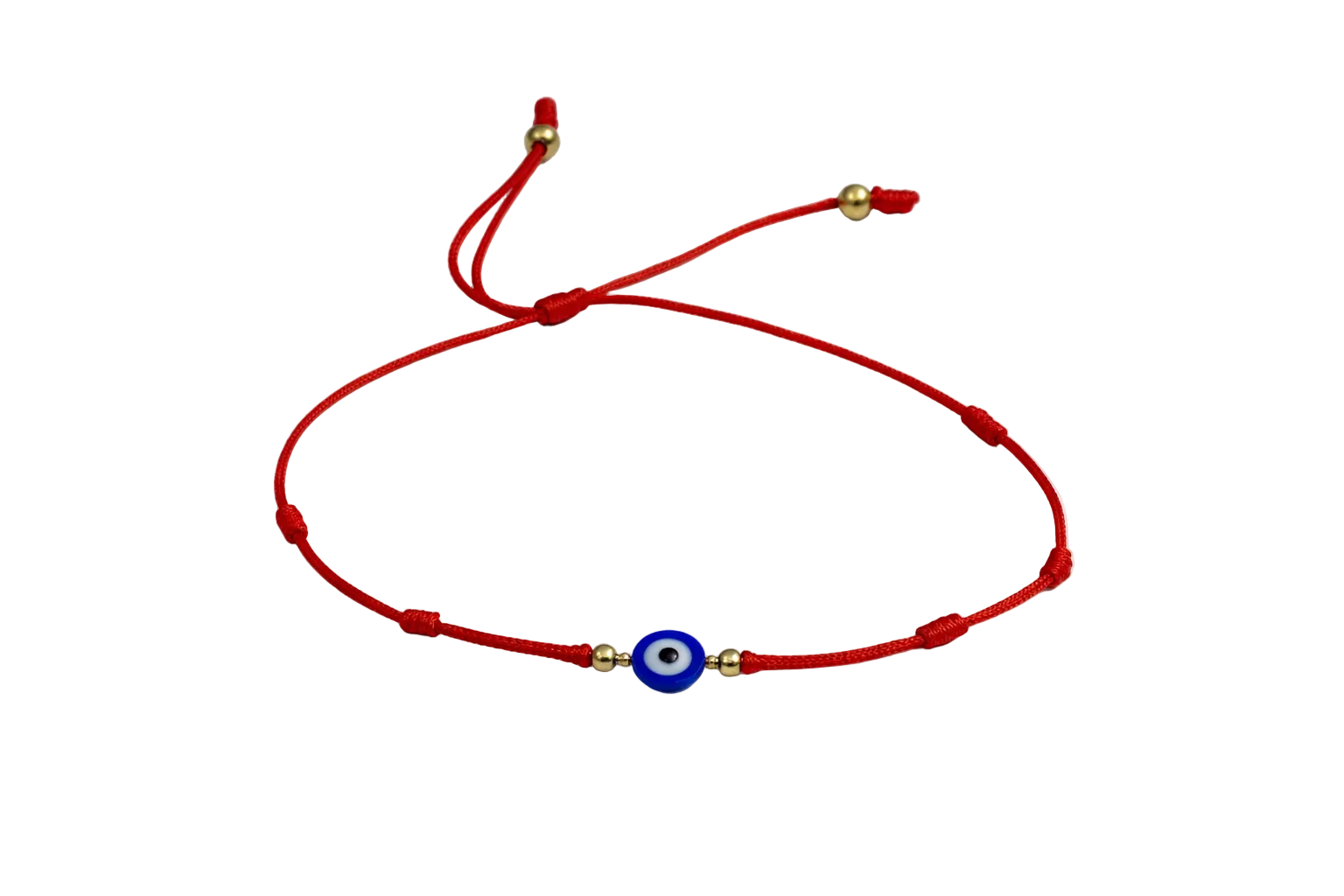 Pulsera 7 Nudos con ojo protector azul
