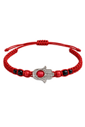 Pulsera Mano de Hamsa Mostazilla