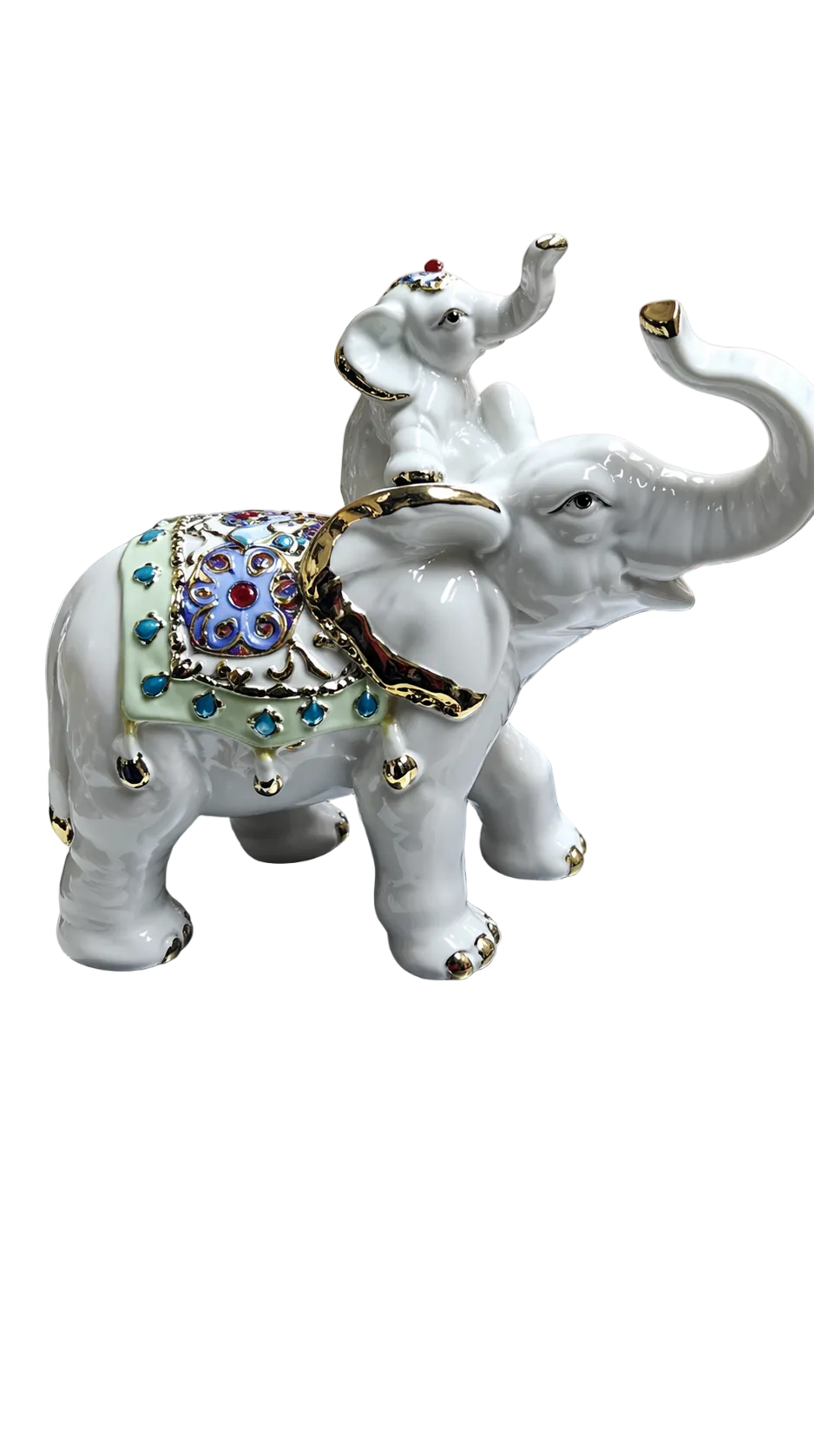 Elefante madre e hijo