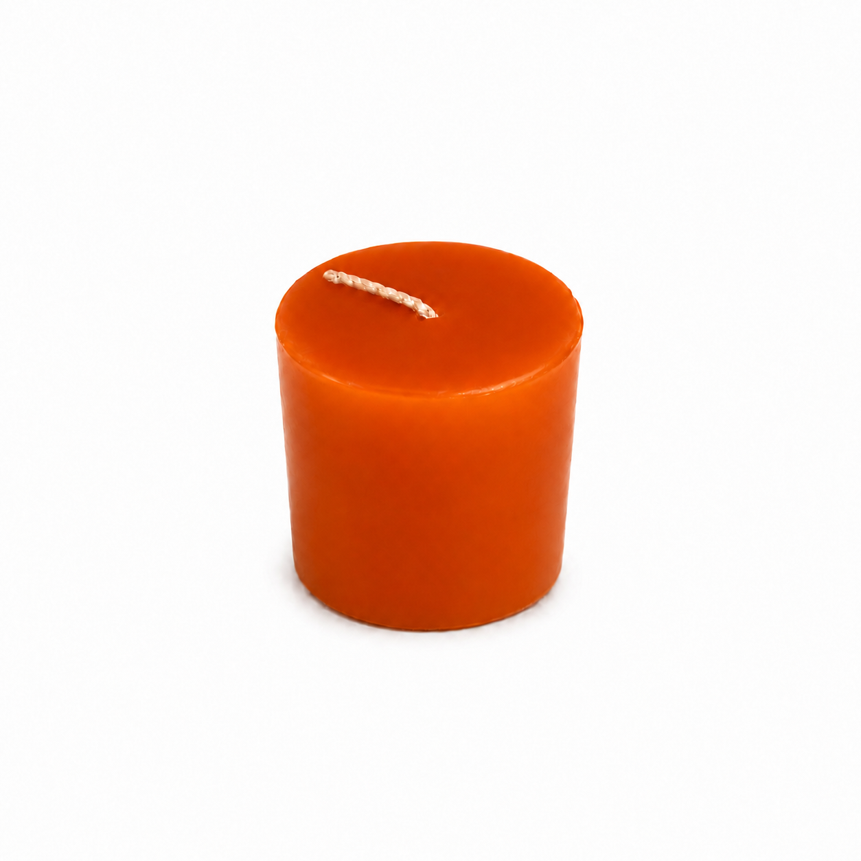Vela Naranja Pequeña de 30 gr