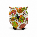 Búho Bohemio Decorativo  Poliresina – 8 cm