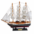 Barco Velero Decorativo de Madera Premium