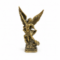 Arcángel San Miguel Dorado 29 cm – Protección, Fuerza y Defensa Espiritual