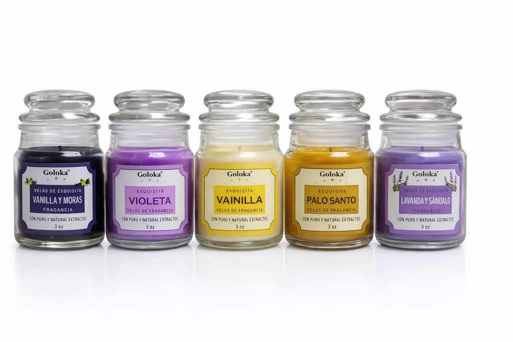 Velas aromáticas Goloka