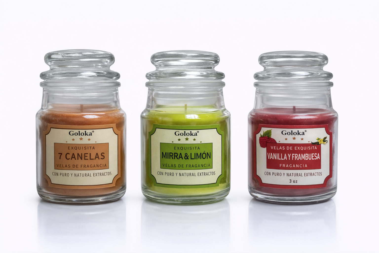 Velas aromáticas Goloka