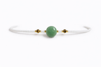 Pulsera de Hilo con Jade Natural
