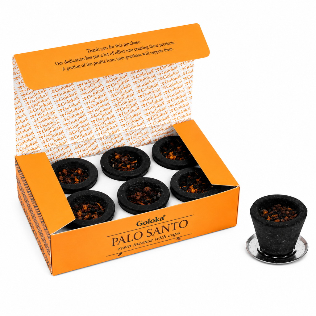 Copas de Carbón para Sahumar |  Palo Santo – Goloka