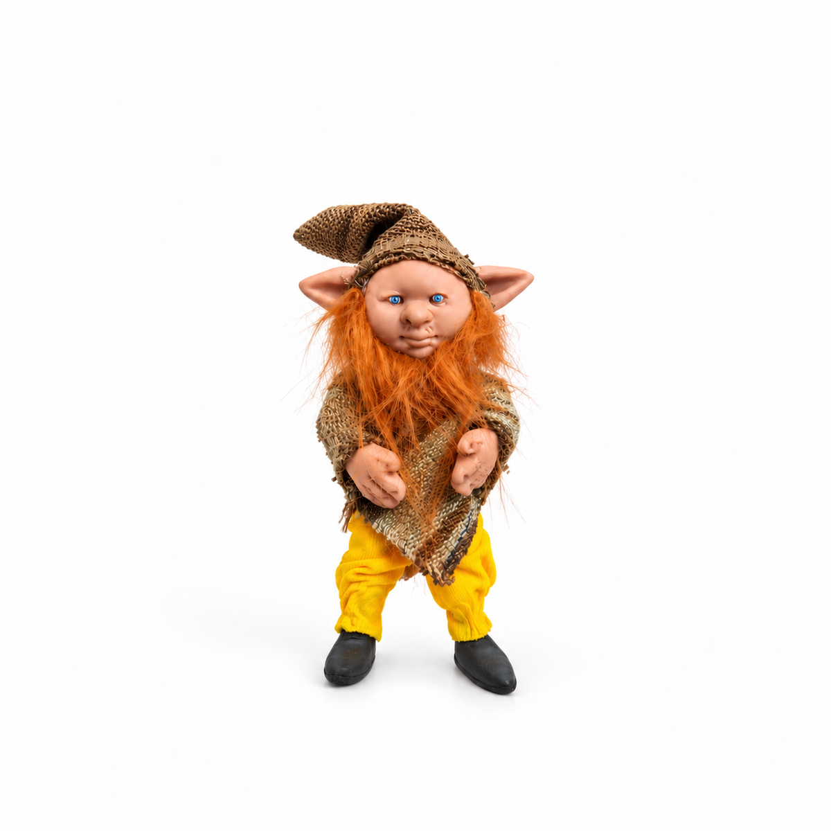 Duende Andino Mini Hecho a Mano – Barba Naranja