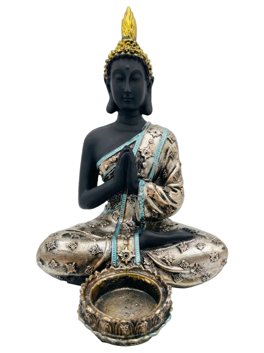 Buda Portavela en Gesto de Oración