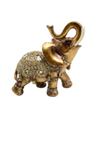 Elefante Bronceado con Espejos.