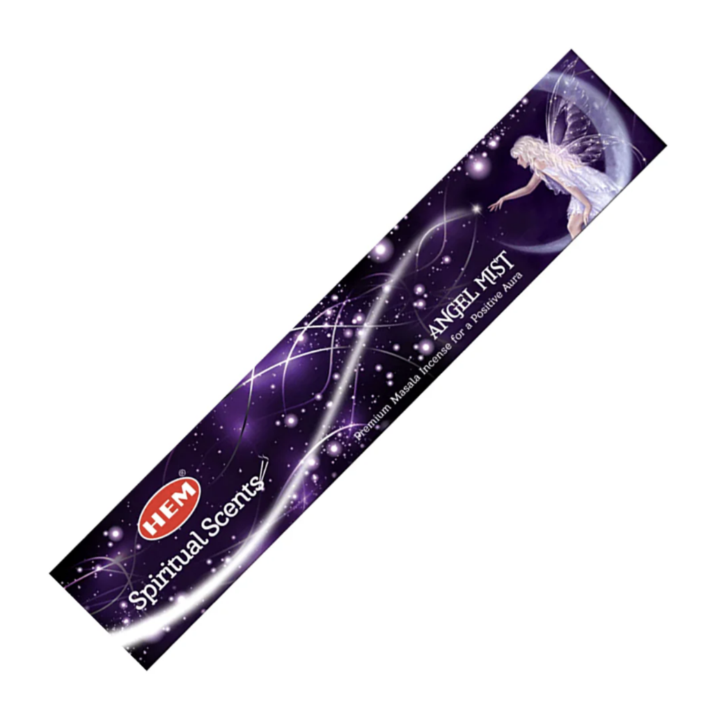 Incienso HEM Angel Mist Spiritual Scents 15 g | Armonía, Serenidad y Bienestar