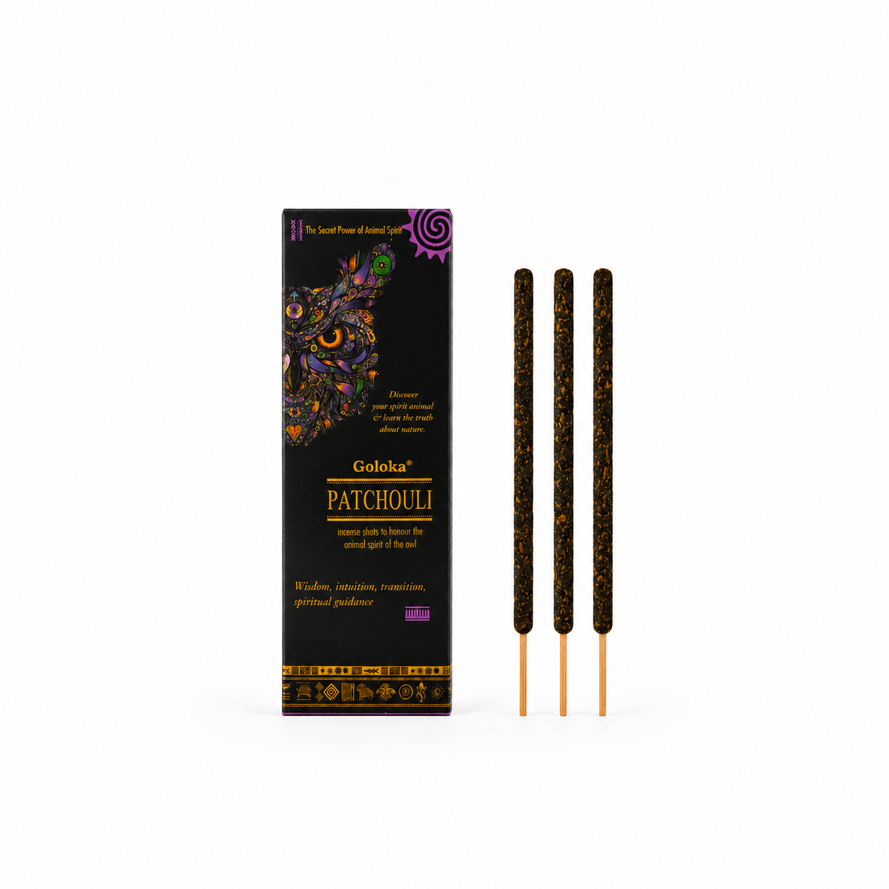 Incienso Mini Goloka con Aroma a Patchouli