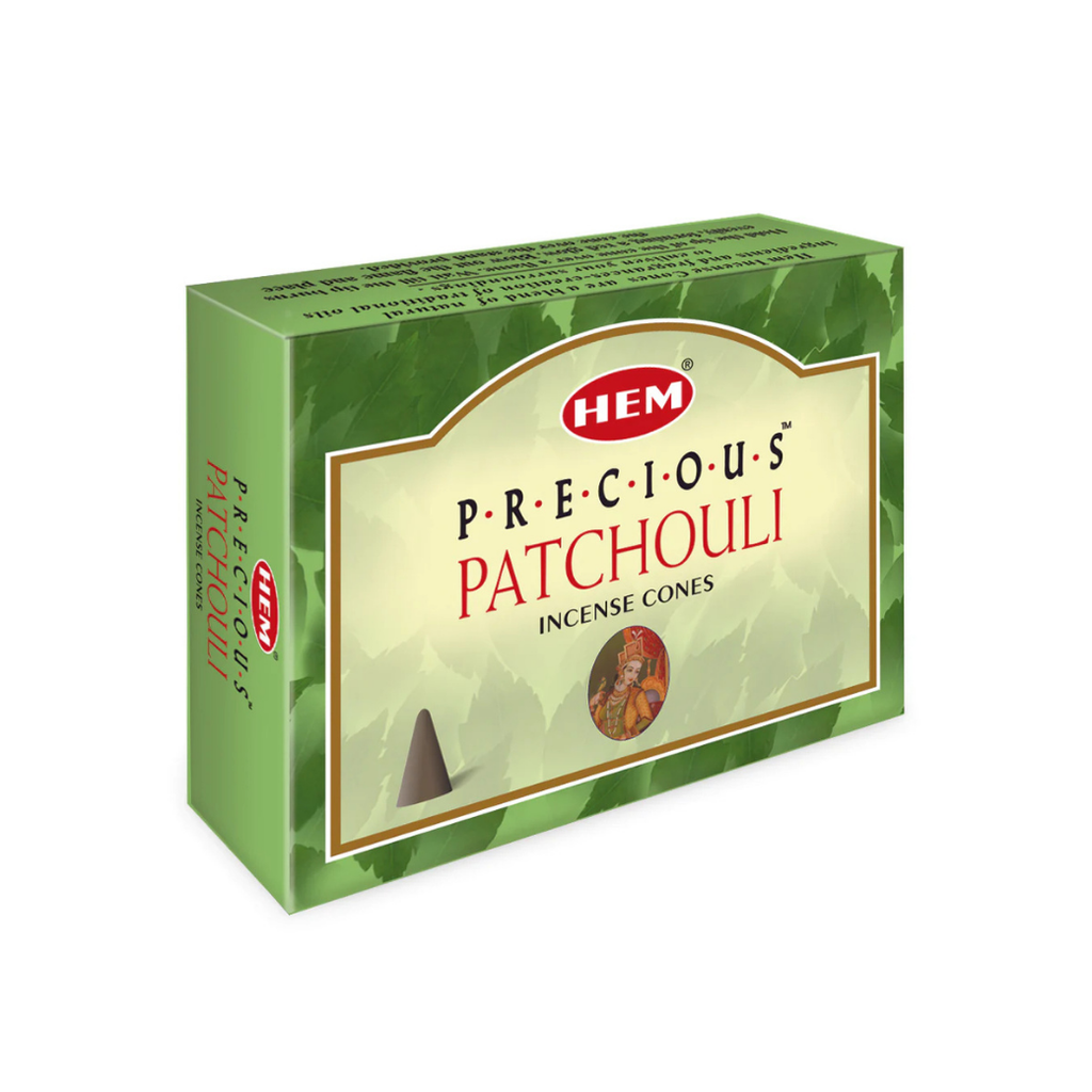 Conos de Incienso HEM Precious Patchouli – 25 g