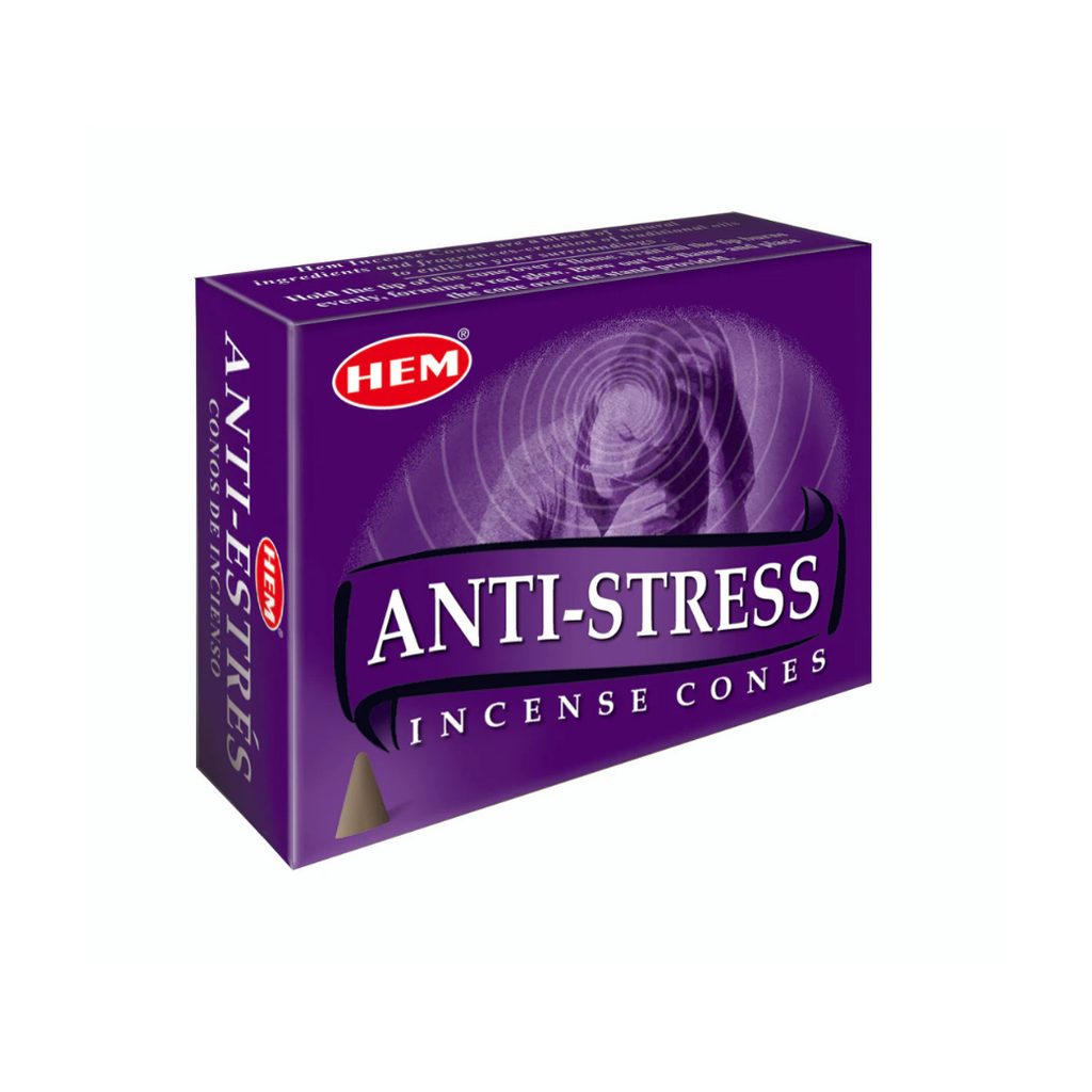 Conos de Incienso HEM Anti Stress – 25 g