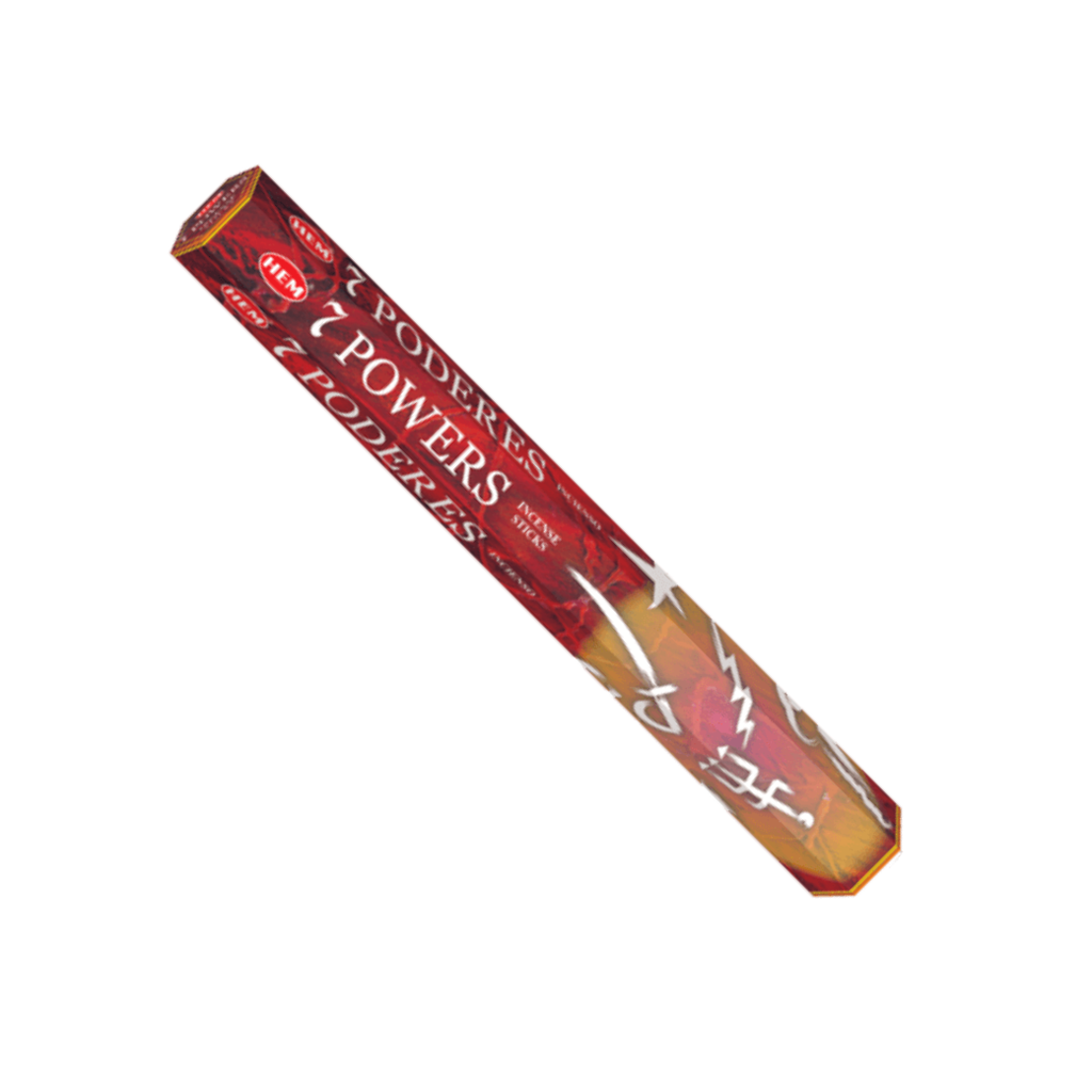 Incienso HEM Powers Hexagonal 20 g | Fuerza Interior, Protección y Determinación