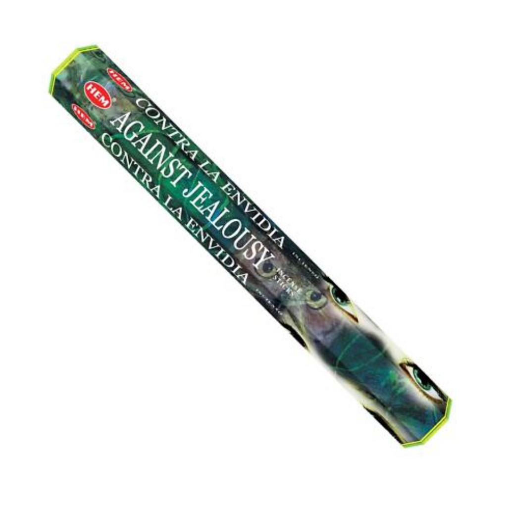 Incienso HEM Contra la Envidia Hexagonal 20 g | Protección y Armonización Energética