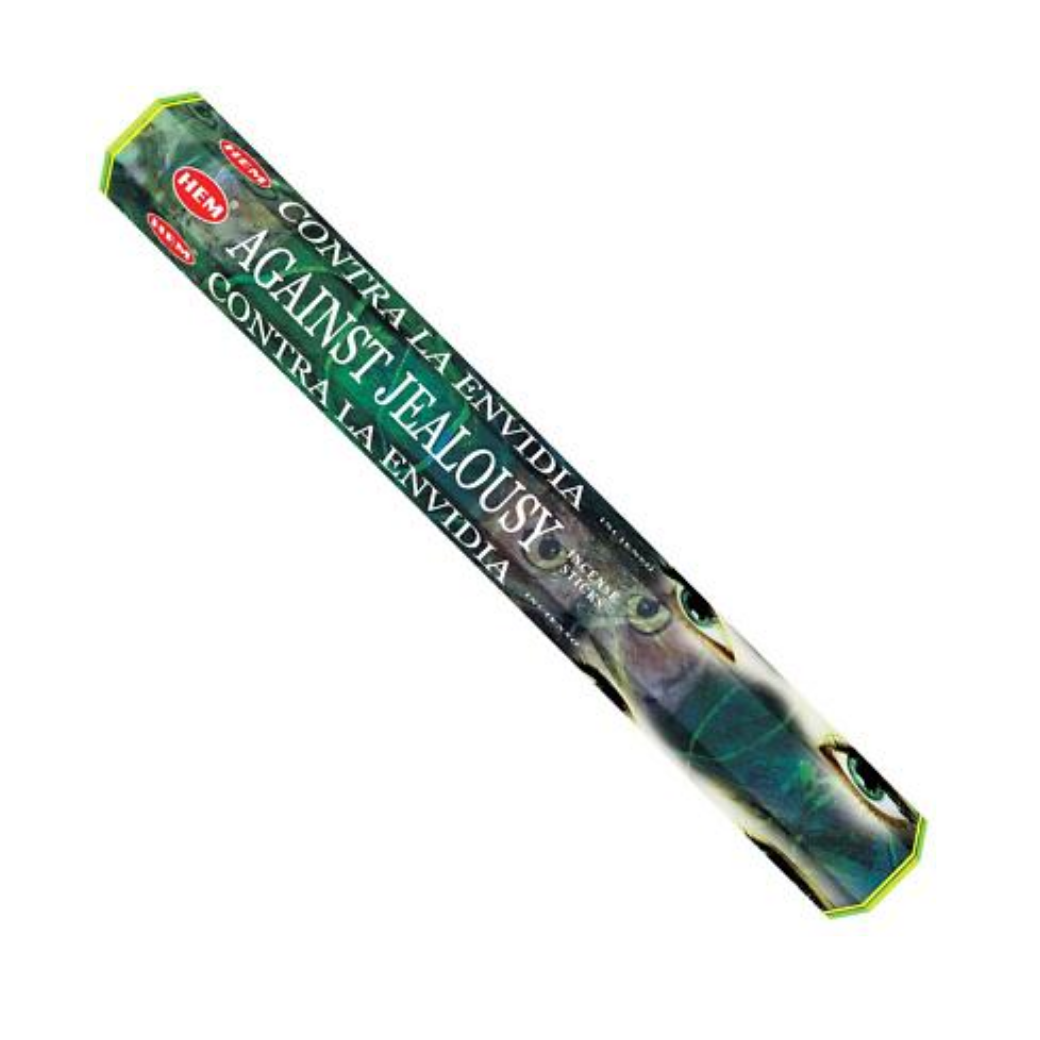 Incienso HEM Contra la Envidia Hexagonal 20 g | Protección y Armonización Energética