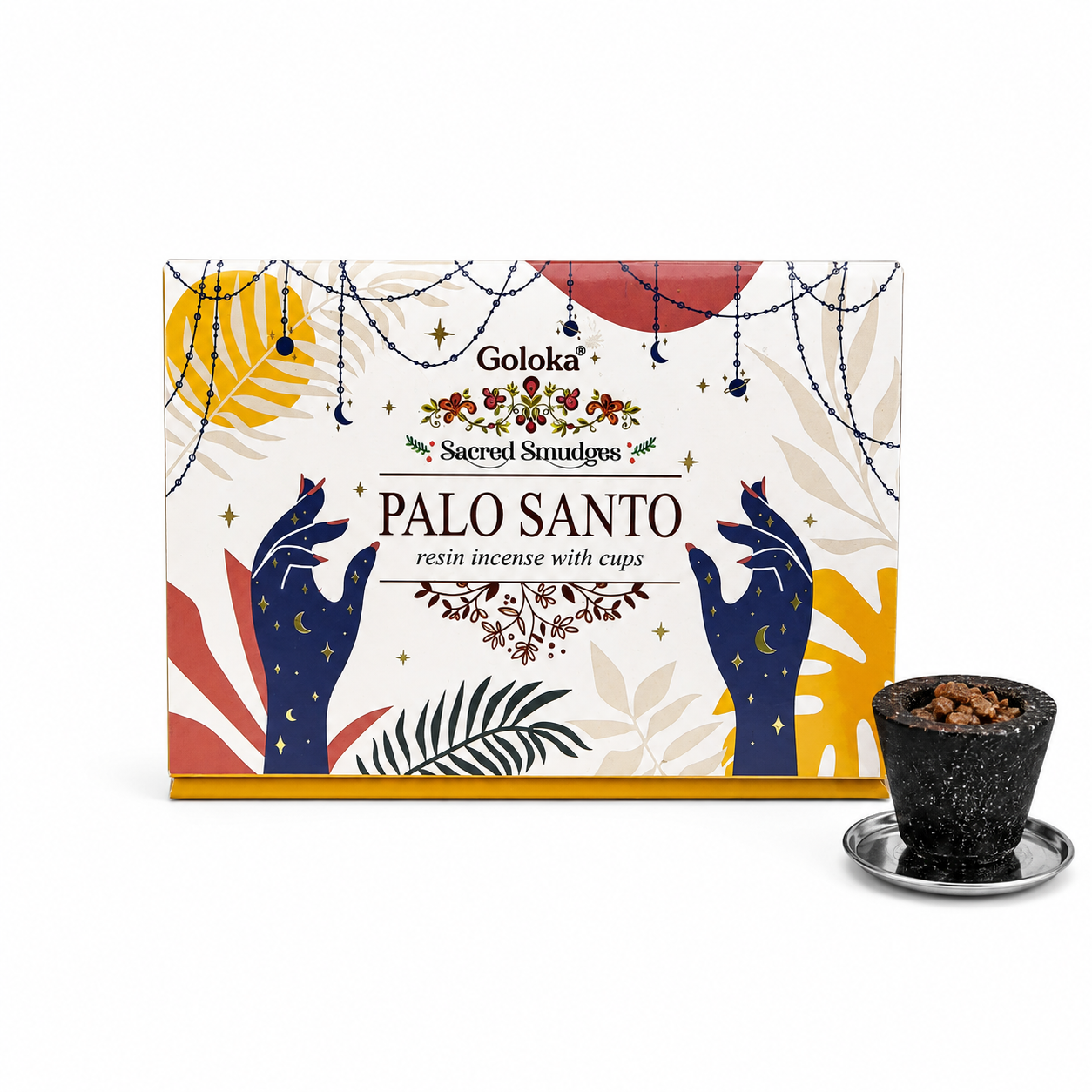 Copas de Carbón con Palo Santo Goloka