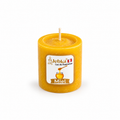 🕯️ Vela de Miel Pequeña – Aroma a Miel Natural (4 cm alto)