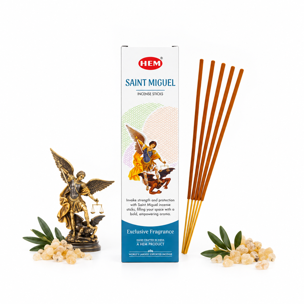 Incienso Vegano Aromático HEM San Miguel Arcangel
