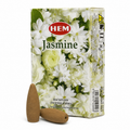 Incienso en Cono con Efecto Cascada Backflow con Aroma a Jazmín